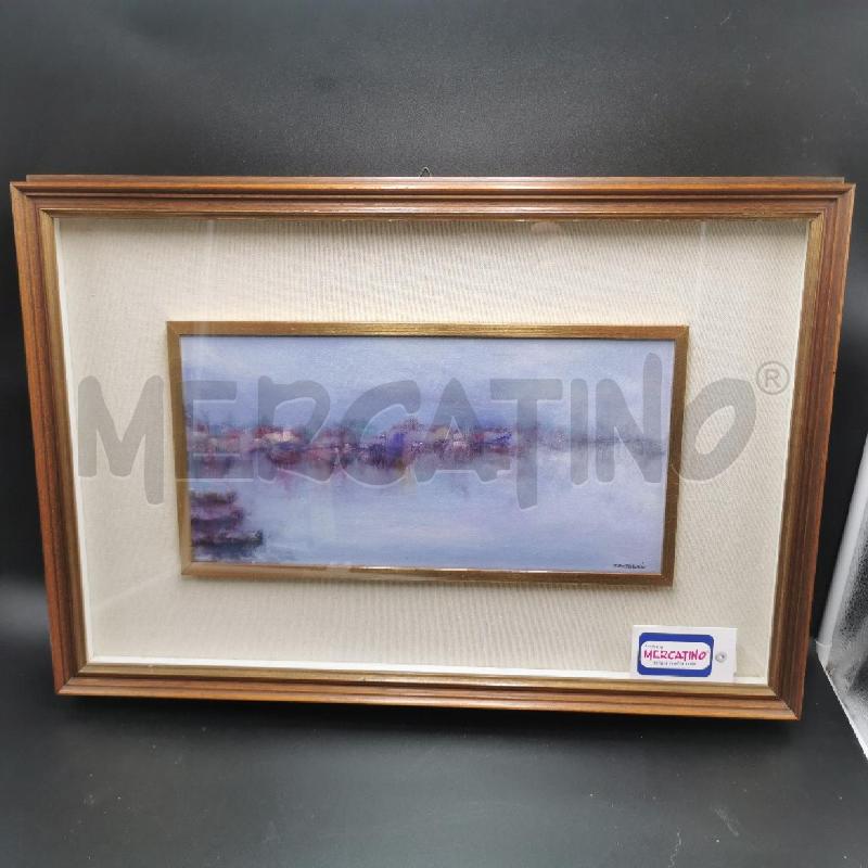 QUADRO UMBERTO REINERI NEBBIA  | Mercatino dell'Usato Torino nizza 2