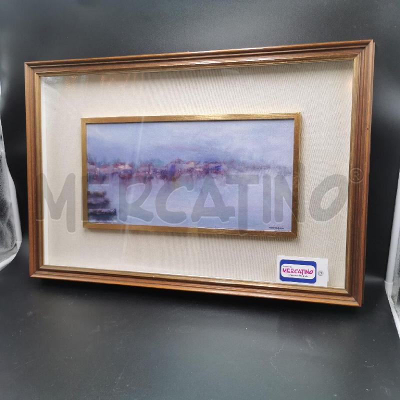 QUADRO UMBERTO REINERI NEBBIA  | Mercatino dell'Usato Torino nizza 5