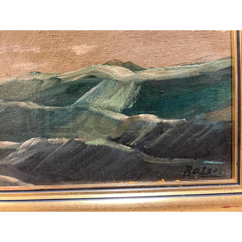 QUADRO VELIERO OLIO SU TELA  | Mercatino dell'Usato Torino nizza 2