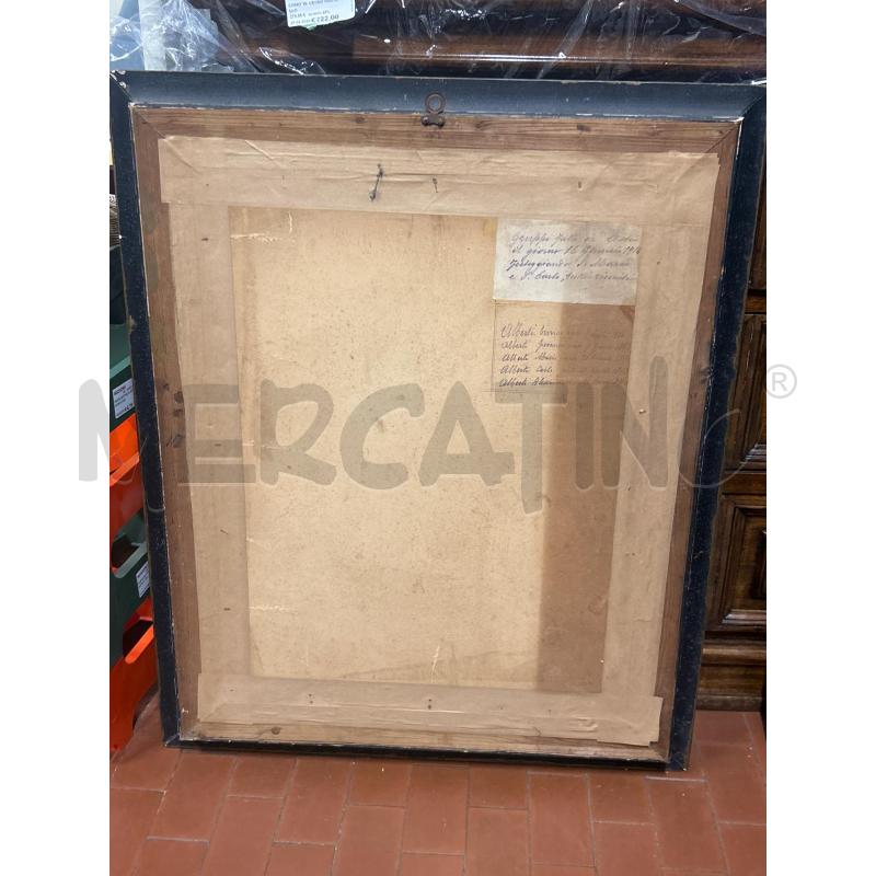 QUADRO  ANTICO FOTO FAMIGLIA DELLA PRIMA GUERRA MONDIALE  | Mercatino dell'Usato Torino nizza 4