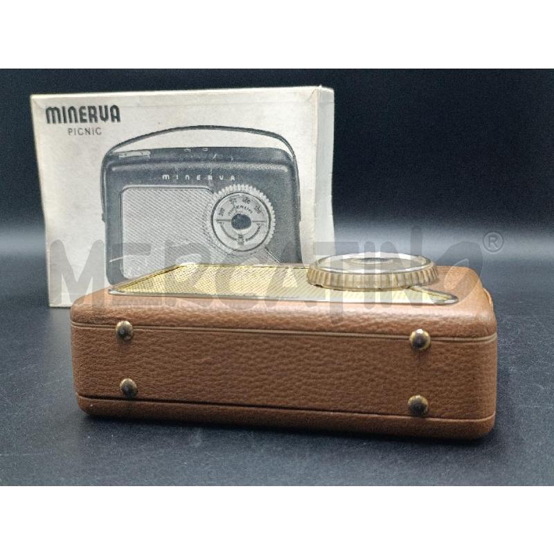RADIO A VALVOLE ANNI 60 MINERVA PIC NIC | Mercatino dell'Usato Torino nizza 4