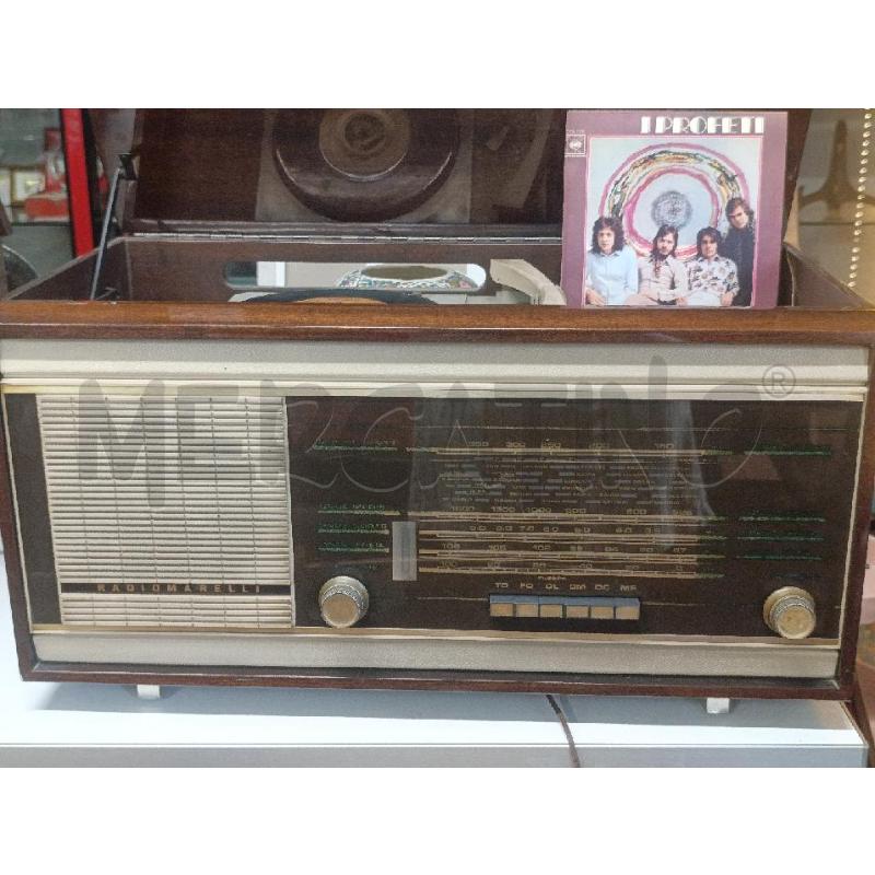 RADIO A VALVOLE CON GIRADISCHI RADIO MARELLI | Mercatino dell'Usato Torino nizza 2