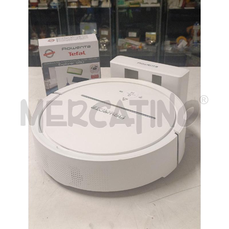 ROBOTTINO ASPIRAPOLVERE ROBOT ROWENTA X-PLORER BIANCO1 | Mercatino dell'Usato Torino nizza 1