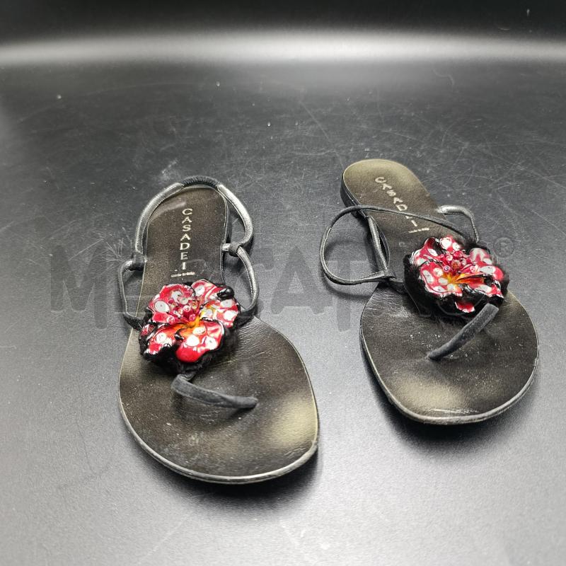 SANDALI DONNA CASADEI CON CRISTALLI | Mercatino dell'Usato Torino nizza 4