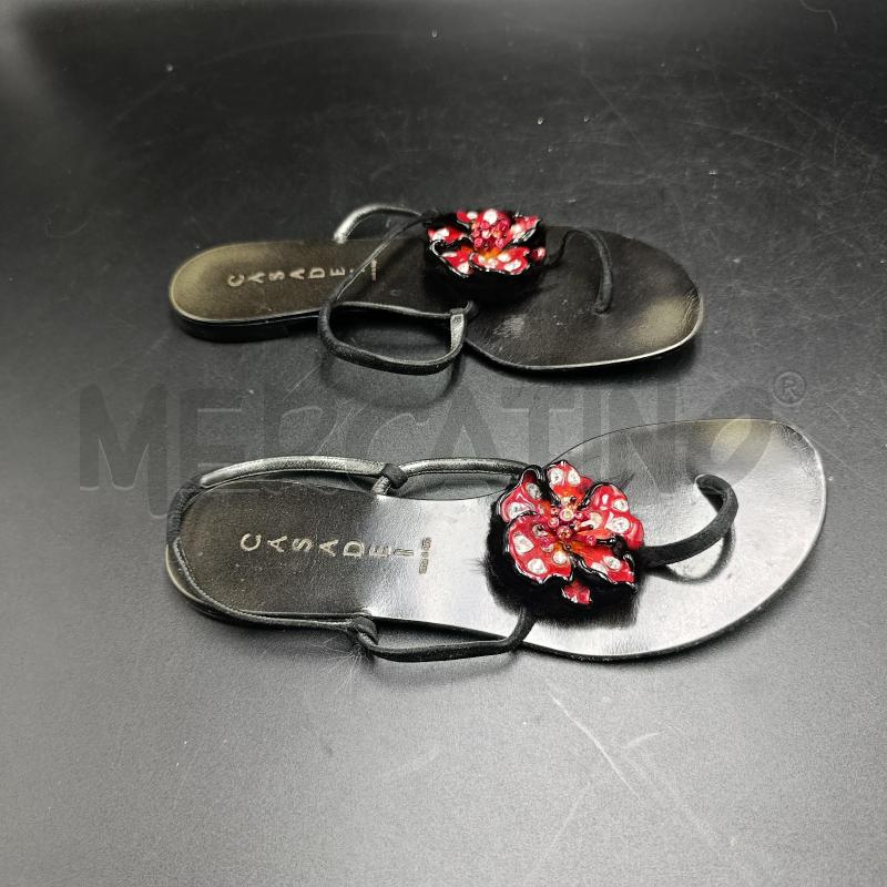 SANDALI DONNA CASADEI CON CRISTALLI | Mercatino dell'Usato Torino nizza 5