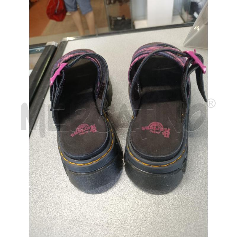 SANDALI DONNA DR MARTENS NERI E VIOLA | Mercatino dell'Usato Torino nizza 5