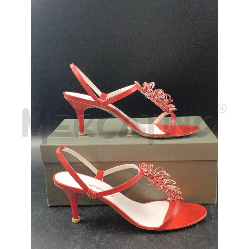 SANDALI DONNA EMPORIO ARMANI ROSSI | Mercatino dell'Usato Torino nizza 2