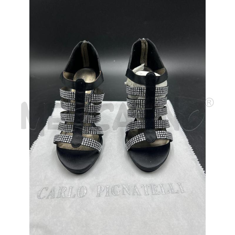 SCARPE DONNA CARLO PIGNATELLI CON TACCO E STRASS | Mercatino dell'Usato Torino nizza 1