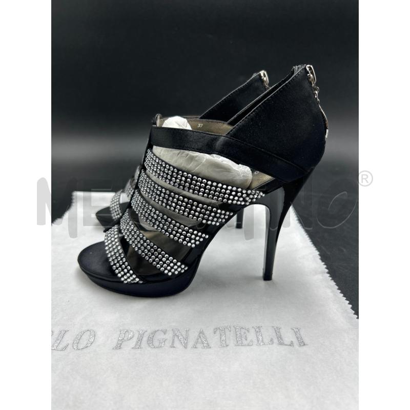 SCARPE DONNA CARLO PIGNATELLI CON TACCO E STRASS | Mercatino dell'Usato Torino nizza 2