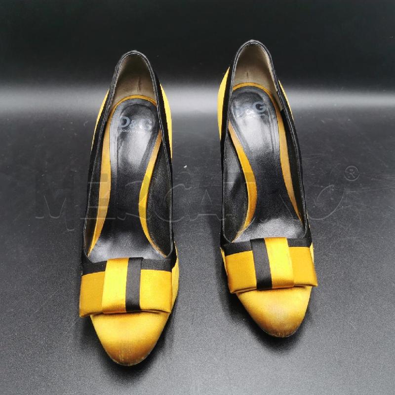 SCARPE DONNA DOLCE GABANA  GIALLI E NERI | Mercatino dell'Usato Torino nizza 2