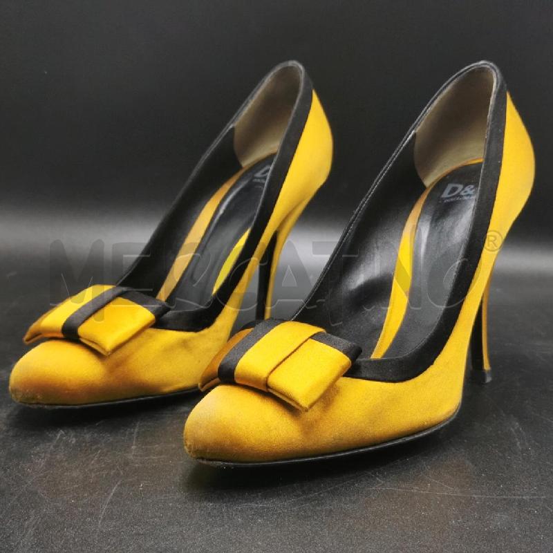 SCARPE DONNA DOLCE GABANA  GIALLI E NERI | Mercatino dell'Usato Torino nizza 3