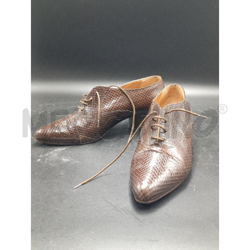 SCARPE DONNA EMPORIO ARMANI MARRONI PITTONE  | Mercatino dell'Usato Torino nizza 2