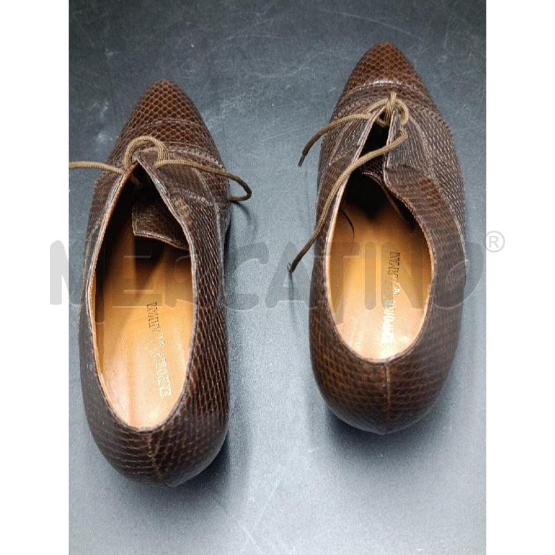 SCARPE DONNA EMPORIO ARMANI MARRONI PITTONE  | Mercatino dell'Usato Torino nizza 3