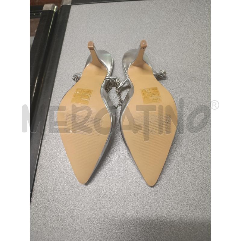 SCARPE DONNA GAELLE ARGENTATE A PUNTA | Mercatino dell'Usato Torino nizza 3