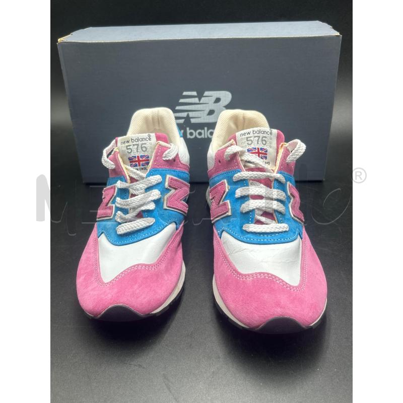 SCARPE DONNA NEW BALANCE ROSA AZZURRE E BIANCHE  | Mercatino dell'Usato Torino nizza 1