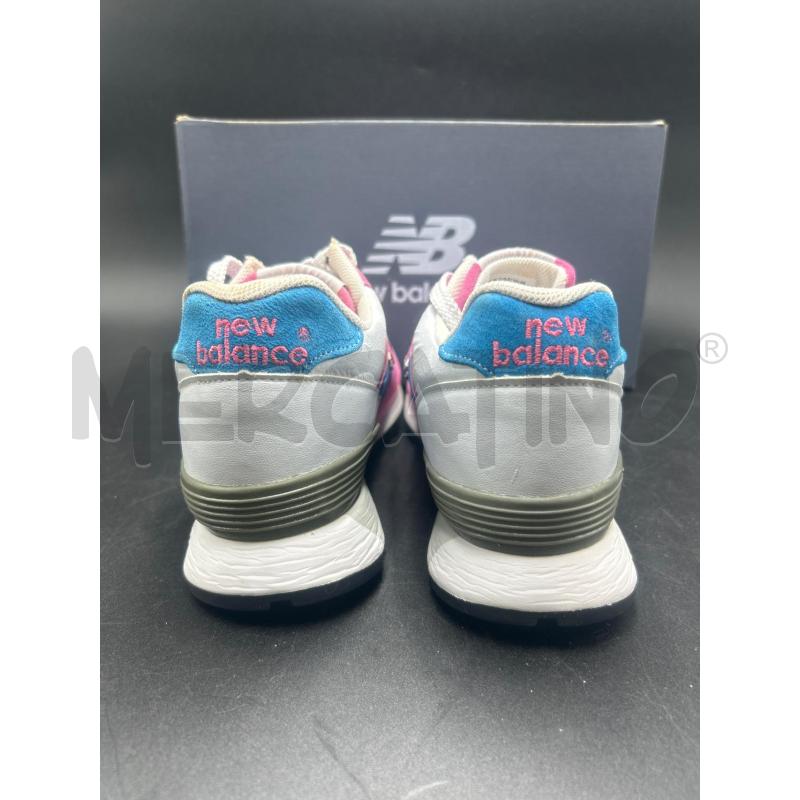 SCARPE DONNA NEW BALANCE ROSA AZZURRE E BIANCHE  | Mercatino dell'Usato Torino nizza 3