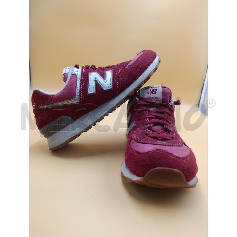 SCARPE DONNA NEW BALANCE ROSSE  | Mercatino dell'Usato Torino nizza 4