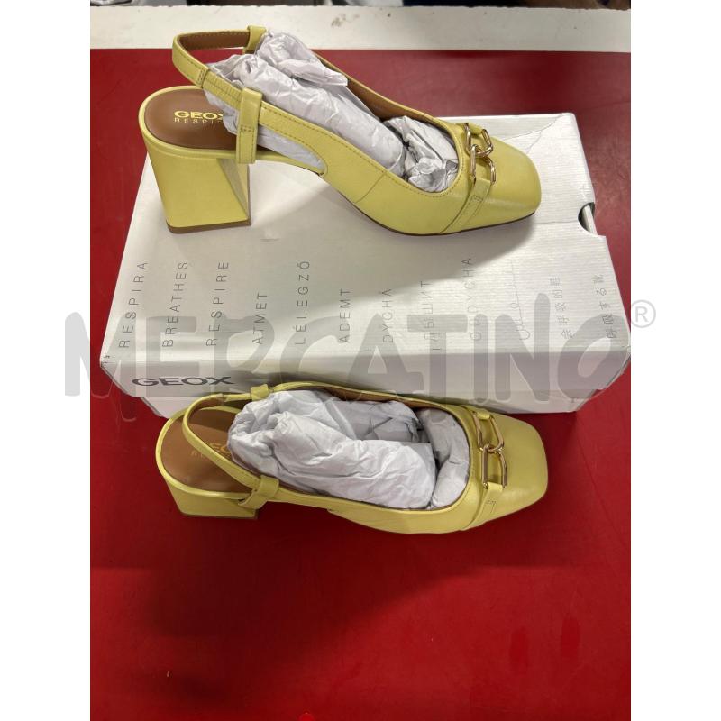 SCARPE DONNA  GEOX GIALLO CHIARO | Mercatino dell'Usato Torino nizza 1