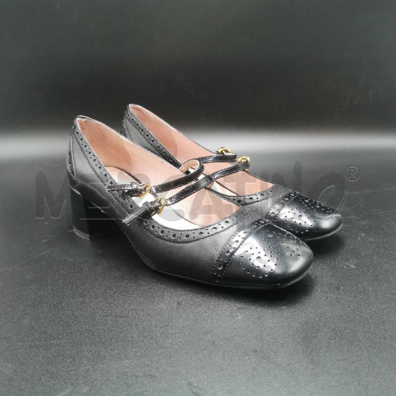 SCARPE DONNA  MARY JANE COCINELLE NERO  | Mercatino dell'Usato Torino nizza 1