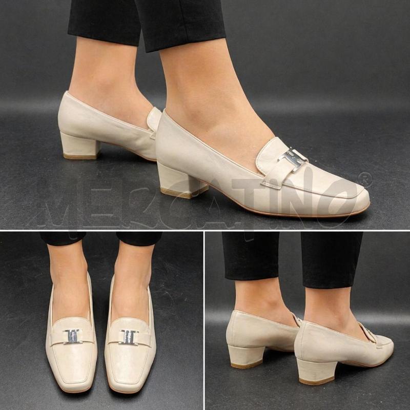 SCARPE DONNA  SALVATORE FERRAGAMO BEIGE | Mercatino dell'Usato Torino nizza 1