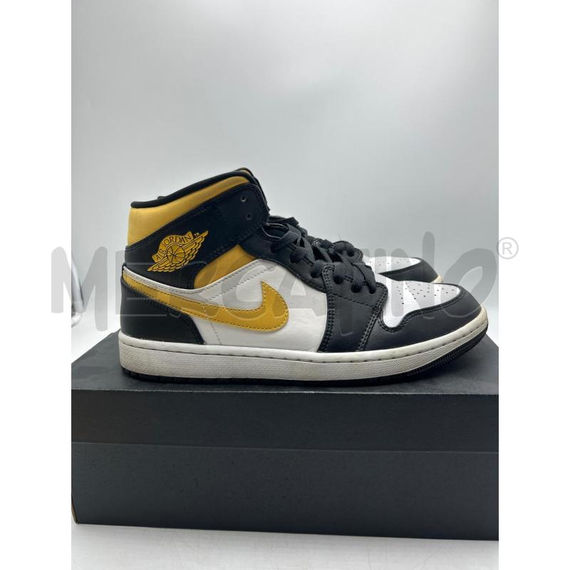 SCARPE UOMO AIR JORDAN NERE E GIALLE | Mercatino dell'Usato Torino nizza 2