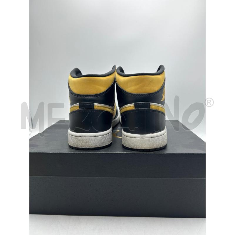 SCARPE UOMO AIR JORDAN NERE E GIALLE | Mercatino dell'Usato Torino nizza 3