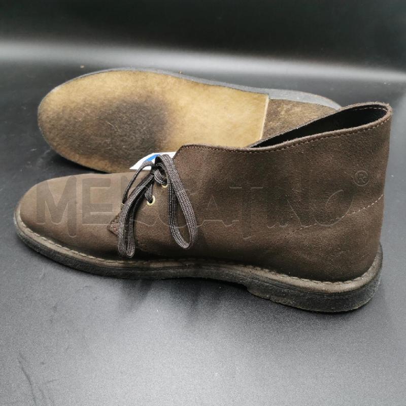 SCARPE UOMO CLARKS ORIGINALS MARRONE CON LACCIO  | Mercatino dell'Usato Torino nizza 3
