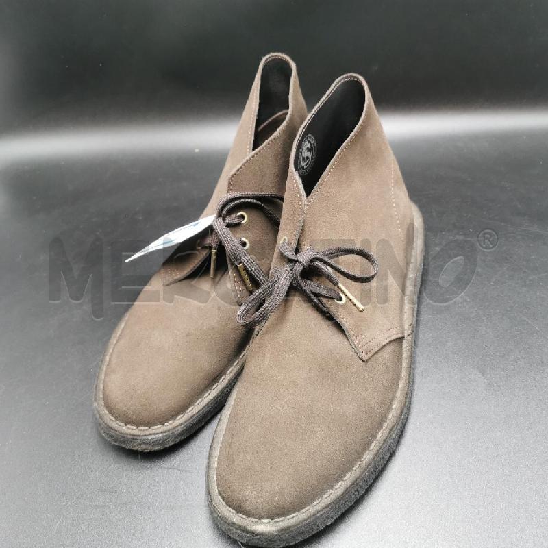SCARPE UOMO CLARKS ORIGINALS MARRONE CON LACCIO  | Mercatino dell'Usato Torino nizza 4