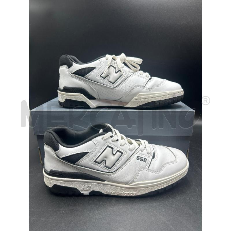 SCARPE UOMO NEW BALANCE BIANCHE E NERE | Mercatino dell'Usato Torino nizza 2