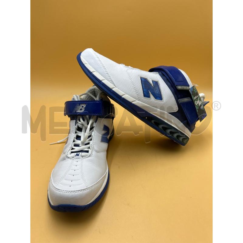 SCARPE UOMO NEW BALANCE BIANCHE TG 47 | Mercatino dell'Usato Torino nizza 2
