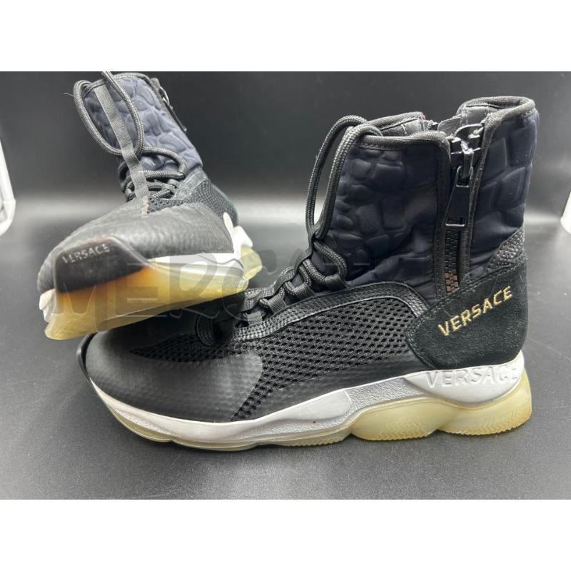 SCARPE UOMO VERSACE NERE  | Mercatino dell'Usato Torino nizza 2