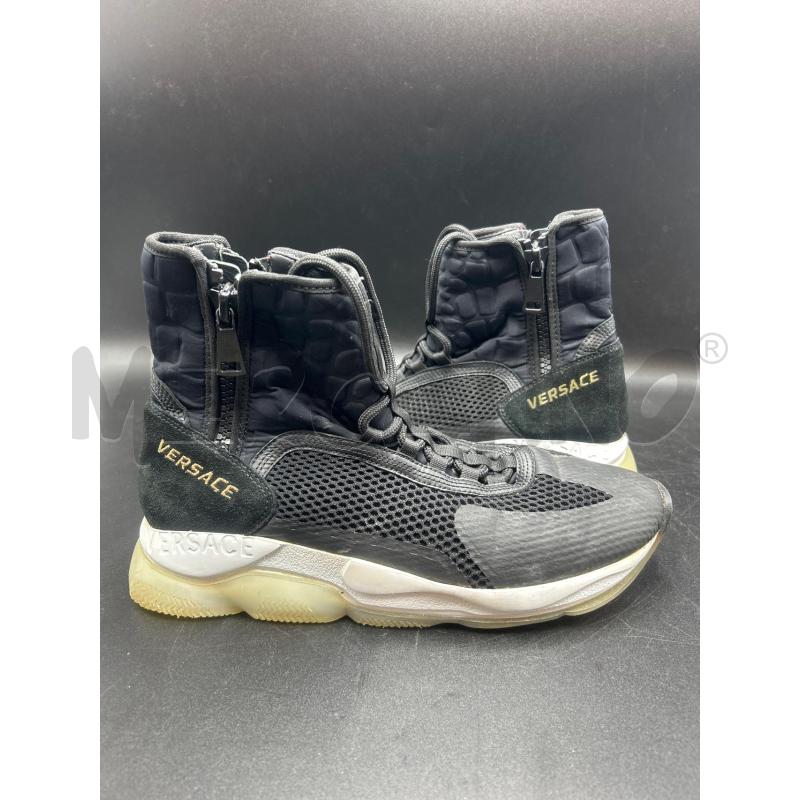 SCARPE UOMO VERSACE NERE  | Mercatino dell'Usato Torino nizza 4
