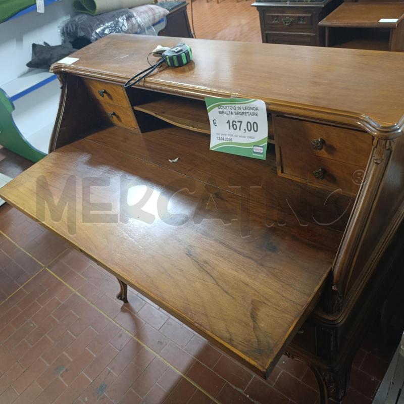 SCRITTOIO IN LEGNOA RIBALTA  SEGRETAIRE  | Mercatino dell'Usato Torino nizza 1