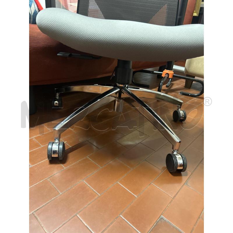 SEDIA UFFICIO SIHOO GRIGIA | Mercatino dell'Usato Torino nizza 3