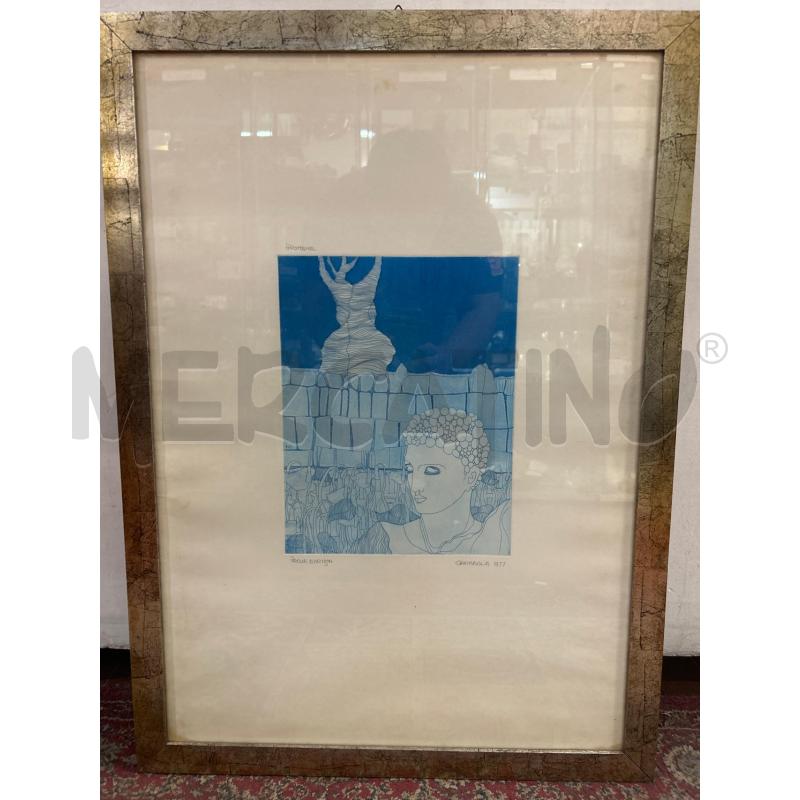 SERIGRAFIA GRAMAGLIA PROVA D'ARTISTA | Mercatino dell'Usato Torino nizza 1