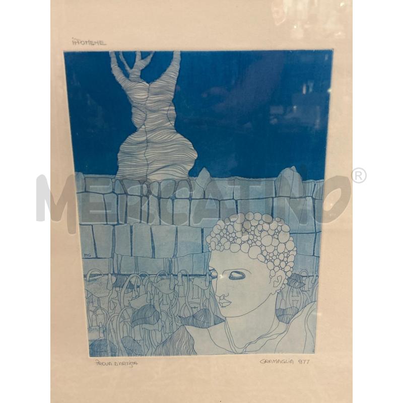 SERIGRAFIA GRAMAGLIA PROVA D'ARTISTA | Mercatino dell'Usato Torino nizza 2