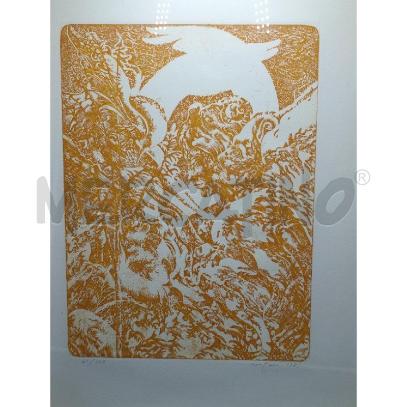 SERIGRAFIA ROMANO NOTARI MUMERATA | Mercatino dell'Usato Torino nizza 2