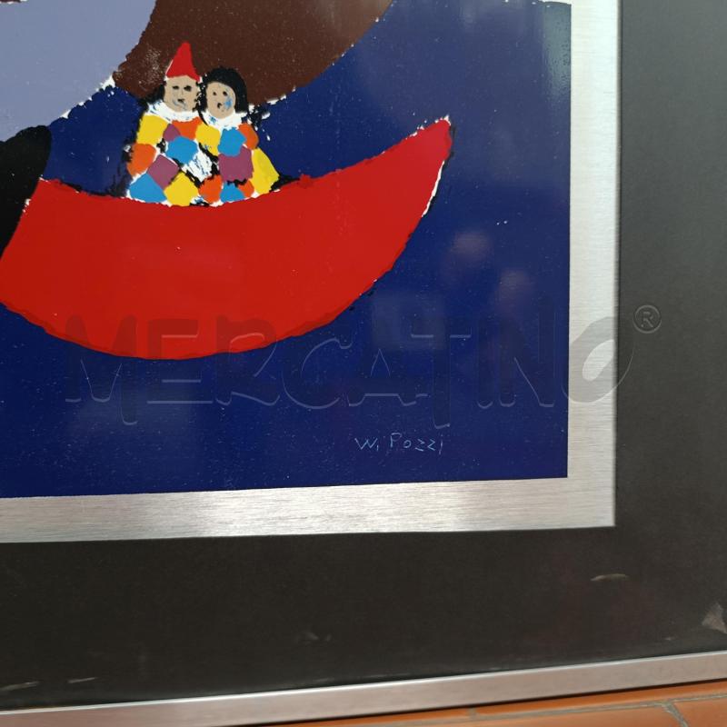 SERIGRAFIA WALTER POZZI REGATA DI INNAMORATI | Mercatino dell'Usato Torino nizza 4