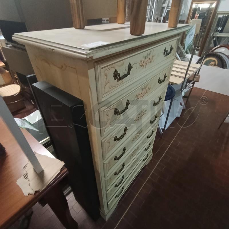 SETTIMINO BIANCO DIPINTO | Mercatino dell'Usato Torino nizza 4