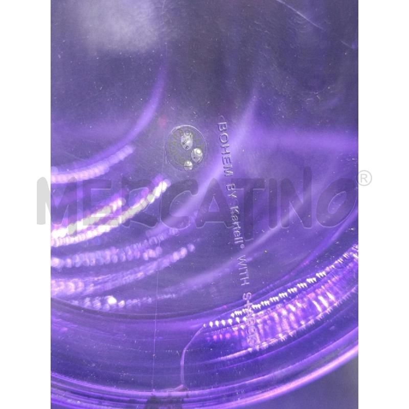 SGABELLO BOHEM BYKARTELL VIOLA IN POLICARBONATO | Mercatino dell'Usato Torino nizza 3