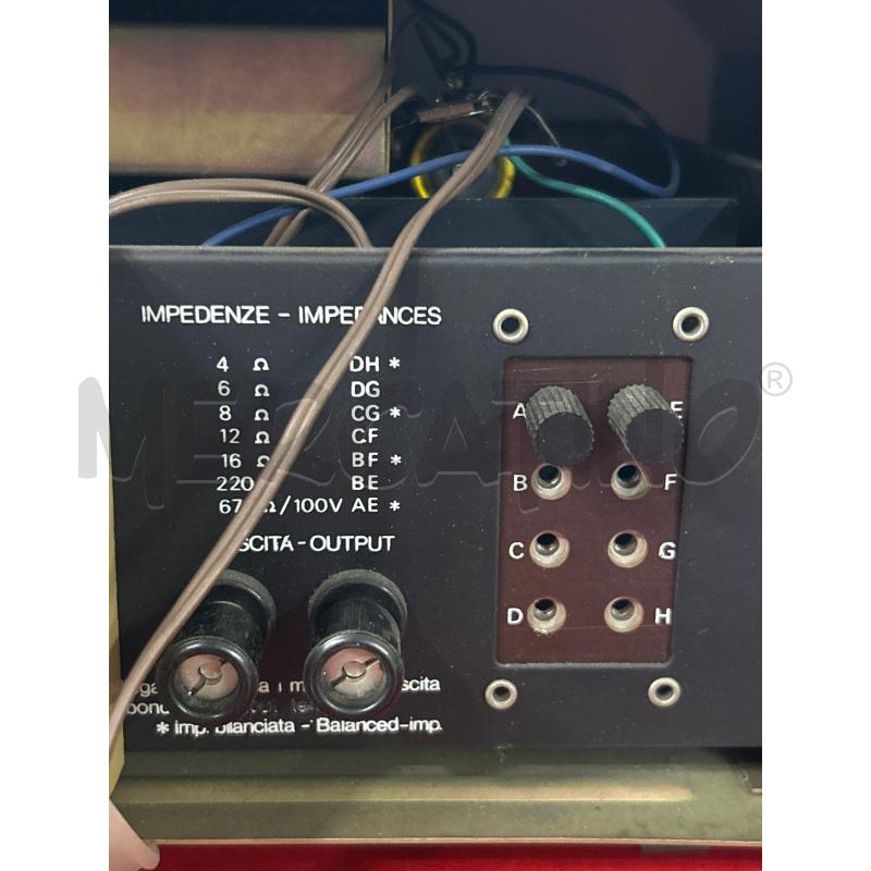 SINTOAMPLIFICATORE F.D. 20 RCF | Mercatino dell'Usato Torino nizza 3
