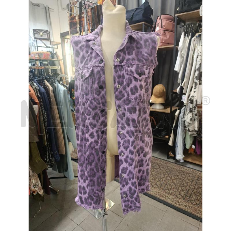 SMANICATO DONNA GAELLE VIOLA MACULATO | Mercatino dell'Usato Torino nizza 3