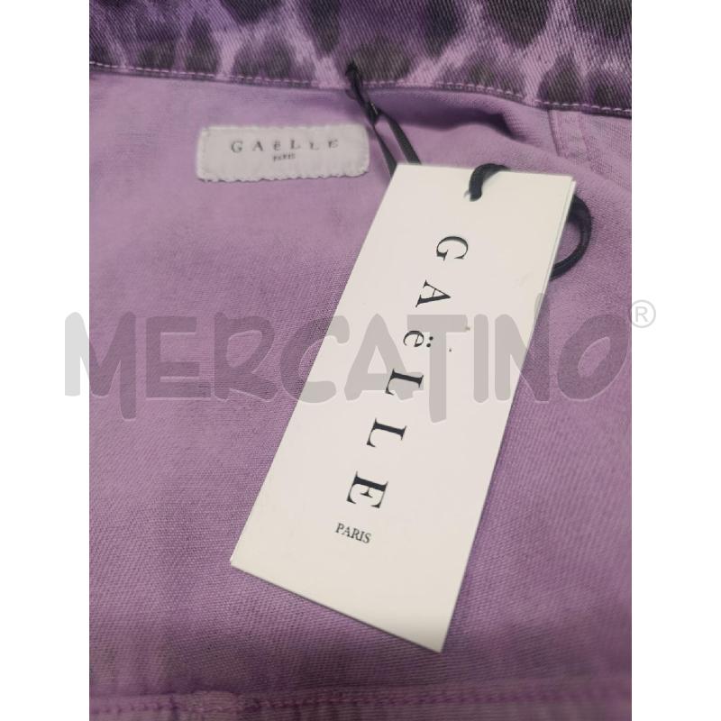 SMANICATO DONNA GAELLE VIOLA MACULATO | Mercatino dell'Usato Torino nizza 4