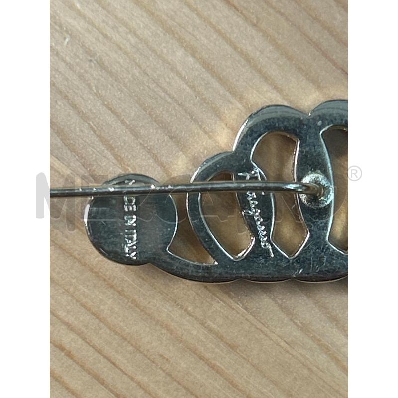 SPILLA SALVATORE FERRAGAMO DORATA DISEGNO  | Mercatino dell'Usato Torino nizza 2