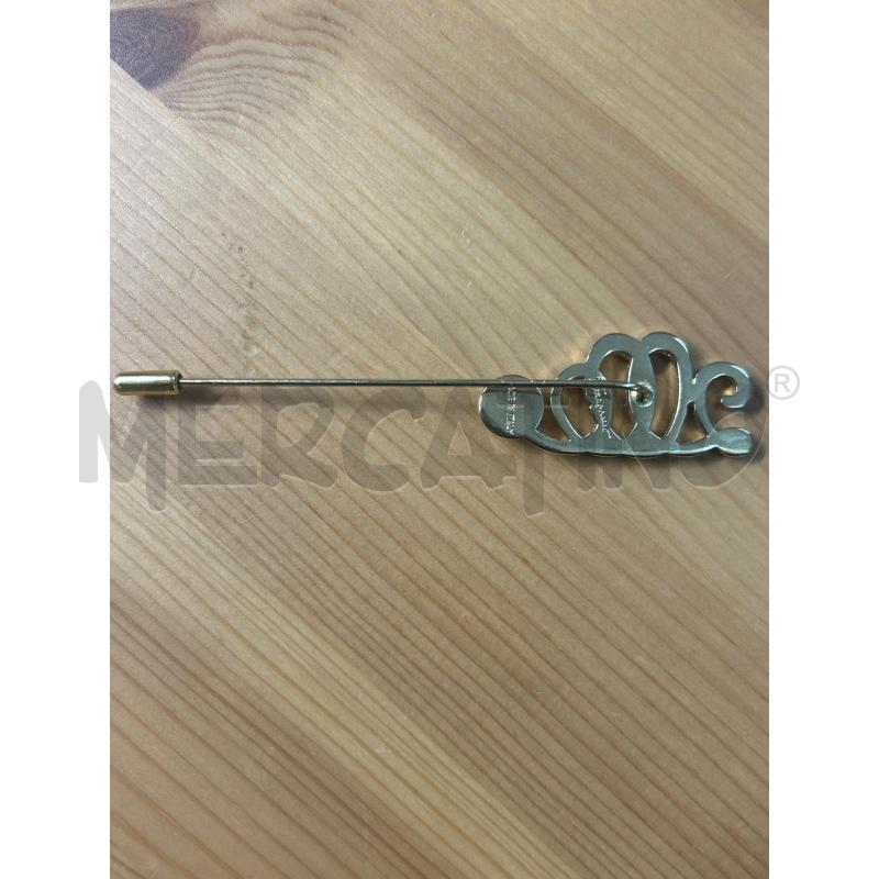 SPILLA SALVATORE FERRAGAMO DORATA DISEGNO  | Mercatino dell'Usato Torino nizza 3
