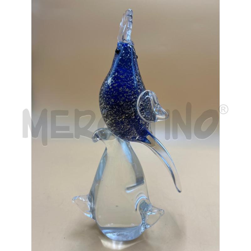 STATUETTA IN MURANO PAPPAGALLO | Mercatino dell'Usato Torino nizza 4