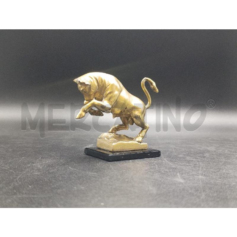 STATUETTA TORO IN BRONZO BELLINI CESARE | Mercatino dell'Usato Torino nizza 1