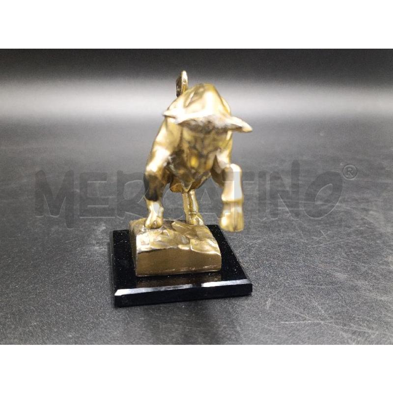 STATUETTA TORO IN BRONZO BELLINI CESARE | Mercatino dell'Usato Torino nizza 2