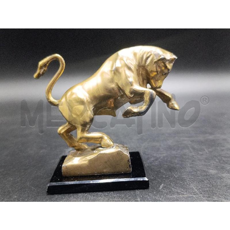STATUETTA TORO IN BRONZO BELLINI CESARE | Mercatino dell'Usato Torino nizza 3