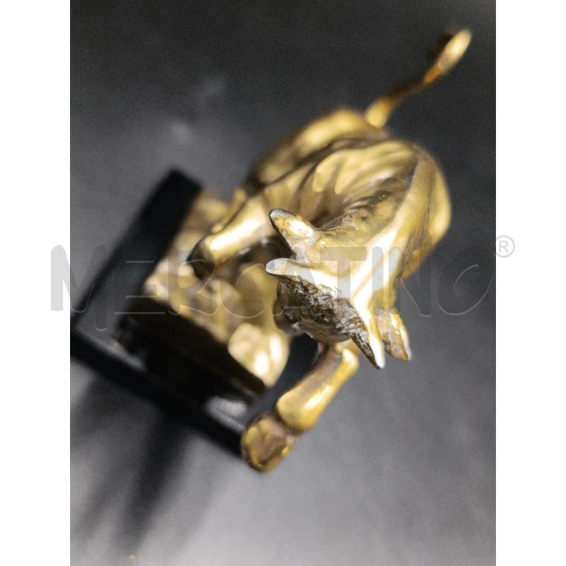 STATUETTA TORO IN BRONZO BELLINI CESARE | Mercatino dell'Usato Torino nizza 5